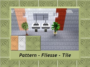 Sims 3 — Retro Pattern_Fliesse  Bath Tile big by engelchen1202 — Pattern_Fliesse Tile_ Bath_big A 70 ties Retro Tile for