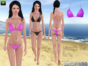 Sims 3 — Where's The Party Top swimsuit by sims2fanbg — .:Where's The Party:. Top swimsuit in 3