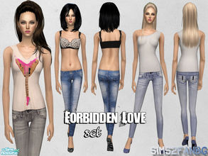 Sims 2 — Forbidden Love set by sims2fanbg — I hope u like it!