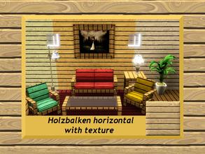 Sims 3 — Holzbalken horizontal with texture by engelchen1202 — Holzbalken horizontal with texture