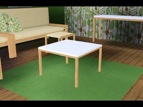 Sims 3 — Table Lamignonne by lilliebou — You can find this table in the Coffee tables section for 250 simoleons. Two
