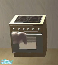 Sims 2 — Birthdayparty - Kitchen - stove by steffor — 