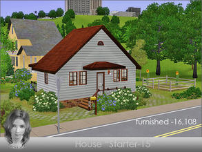 Sims 3 — Start-15 by Semitone — Starter house - furnished