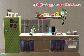 Sims 2 — Birthdayparty - Kitchen by steffor — 