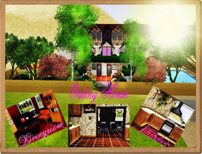 Sims 3 — A Outing House  by Precious3030 — this Home is a three bedroom with a day room,three 1/2 bathroom house with two
