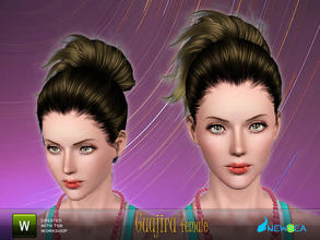 Sims 3 — Newsea Guajira Female Hairstyle by newsea — This hairstyle is for female. Works for teen, young adult, adult and