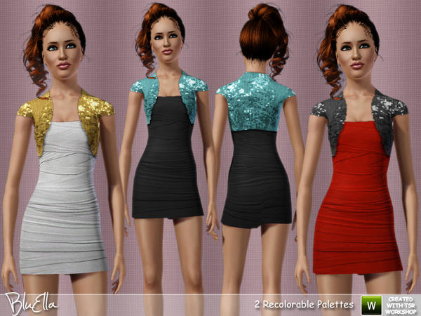 Sims 3 — BluElla - Night Dress *UPDATED* by BluElla — BluElla - Night Dress *UPDATED*