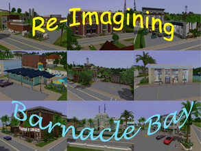 Sims 3 — Re-Imagining Barnacle Bay Community Lot Set by comet65 — The Sims 3 Store's Barnacle Bay is a lovely looking