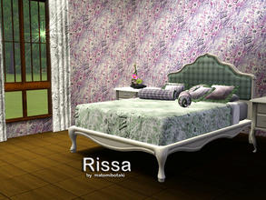 Sims 3 — Rissa by MB by matomibotaki — Pattern in pink, blue and light yellow , 3 channel, to find under Theme.