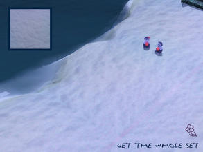 Sims 3 — Snow on Grass by Flovv — Snow on Grass terrain paint.