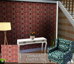 Sims 3 — Damask Pattern07 by ayyuff — Damask Pattern07 by ayyuff