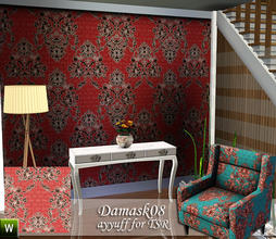 Sims 3 — Damask Pattern08 by ayyuff — Damask Pattern08 by ayyuff