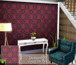 Sims 3 — Damask Pattern09 by ayyuff — Damask Pattern09 by ayyuff