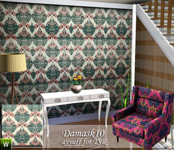 Sims 3 — Damask Pattern10 by ayyuff — Damask Pattern10 by ayyuff