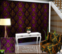 Sims 3 — Damask Pattern11 by ayyuff — Damask Pattern11 by ayyuff