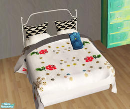 Sims 2 — Birthdayparty - Bedroom - bed by steffor — 