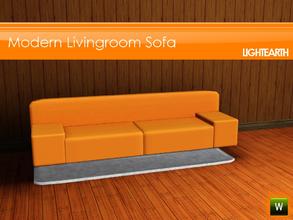 Sims 3 — Modern Livingroom Sofa by LightEarth2 — A modern, cool and different sofa for your Sim's livingroom! Enjoy!
