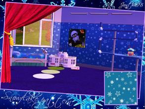 Sims 3 — Snowflakes time pattern by Janthie78 — Just a lovely snowflakes pattern for the cold winter time! EA bring us