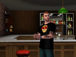 Sims 3 — Beer Shirts 2 by spladoum — Tired of all that nectar? Have a brewski! 3-pack of shirts with Dos Equis, Bass, and