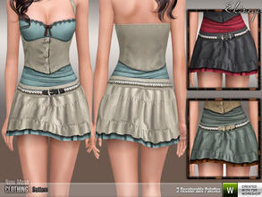 Sims 3 — Ekinege - Pretty Skirt - S57 by ekinege — Y.Adult - Adult. Custom mesh by me.