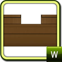 Sims 3 — Large Dresser Bottom Part by drib_ydal — This bottom part of large dresser comes in two variations, is
