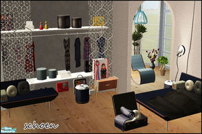 Sims 2 — Schoen by steffor — a bedroom