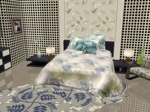 Sims 3 — Contemporary Themed Patterns Set by ung999 — This set includes three themed patterns and one wood pattern.