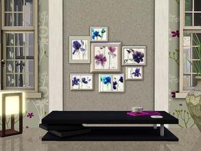 Sims 3 — Marthe's Collection by ung999 — A set of Marthe's paintings cloned from EA's painting arrangement2x1 by Ung999