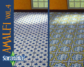 Sims 3 — AmalfitanCoastVol.4 by saratella — the taste of the Amalfi coast in a Mediterranean floor (fourth series)