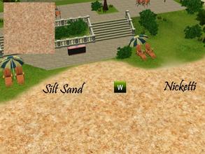 Sims 3 — Silt by nicketti — Sand_Clone, terrain paint, silty sand, TSRAA yes