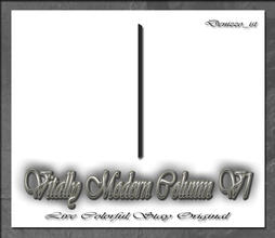 Sims 3 — Vitally Modern Column V1 by denizzo_ist — 12 New Meshes Vitally Modern Window and Door Set 2 Recolorable parts I