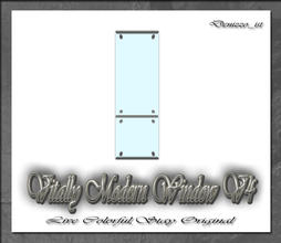 Sims 3 — Vitally Modern Window V4 by denizzo_ist — 12 New Meshes Vitally Modern Window and Door Set 2 Recolorable parts I