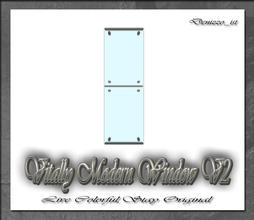 Sims 3 — Vitally Modern Window V2 by denizzo_ist — 12 New Meshes Vitally Modern Window and Door Set 2 Recolorable parts I