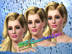 Sims 3 — MB-RaindropEyes by matomibotaki — New lences for teen, young adult, adult, elder and both genders. 3 parts are