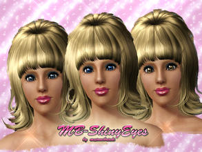Sims 3 — MB-ShinyEyes by matomibotaki — New lences for teen, young adult, adult, elder and both genders. 3 parts are