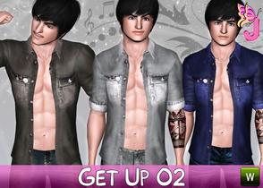 Sims 3 — Get Up Jacket 02 by julianafraga29 — Casual Jacket for your male Sims - Recolorable