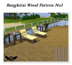 Sims 3 — Bangkirai Wood Pattern No1 by engelchen1202 — Bangkirai Wood Pattern No1 Bangkirai Holz Muster No1