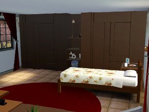 Sims 3 — Bedroom Set Second Part by drib_ydal — A set of 3 items consisting of a deco top cupboard, functional full