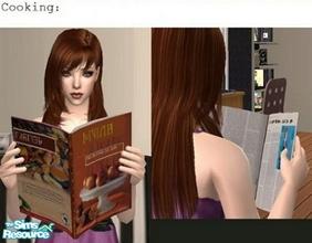 Sims 2 — Cooking by TheNinthWave — Freetime Hobby enthusiasm cooking replacement magazine. 