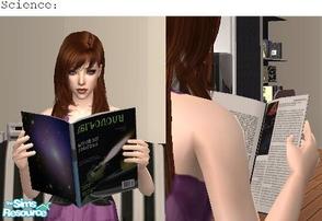 Sims 2 — Science by TheNinthWave — Freetime Hobby enthusiasm science replacement magazine. 