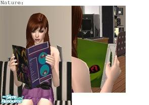 Sims 2 — Nature by TheNinthWave — Freetime Hobby enthusiasm nature replacement magazine. 