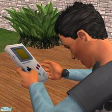 Sims 2 — Default Repalcement Handheld (Gameboy Classic) by TheNinthWave — I actually used to have one of these! Had so