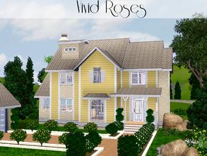 Sims 3 — Vivid Roses by lilliebou — Hi ! This house is perfect for a family of four Sims. First floor : -Kitchen + Dining
