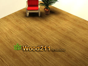 Sims 3 — Wood211 by matomibotaki — Wooden planks pattern in dark brown, brown and light yellow, 3 channel, to find under