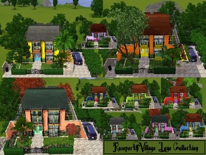 Sims 3 — Rosperth Village Lane Collection by ShpyPlayer — The beautiful Roseperth Village Lane Homes are a sight to