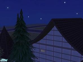 Sims 2 — Stars at Night For The Sims 2 (Default Replacment Night Sky) by TheNinthWave — Once again, Maxis decided to take