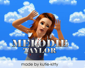 Sims 3 — Melodie Taylor by kutie-kitty2 — Melodie Taylor