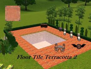 Sims 3 — Floor Tile Terracotta 2 by engelchen1202 — terracotta Tile coming soon the matching terrain Paint