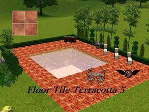 Sims 3 — Floor Tile Terracotta 5 by engelchen1202 — terracotta tile coming soon the matching Terrain Paint