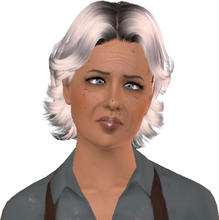 Sims 3 — Marta  Crazy by akirema2 — ...crazy old woman...the beautiful eyes from saratella...and like she say:look a bit